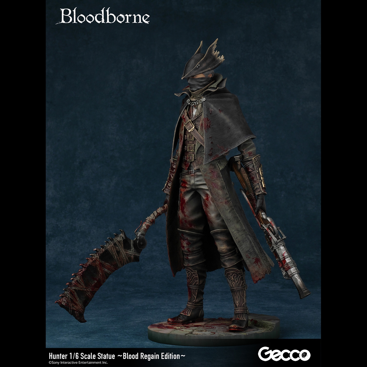 Bloodborne Hunter 1/6 Scale Statue ~Blood Regain Edition~